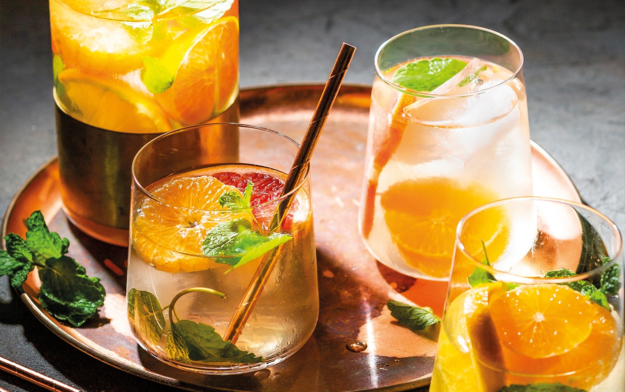 Sherry citrus sangria