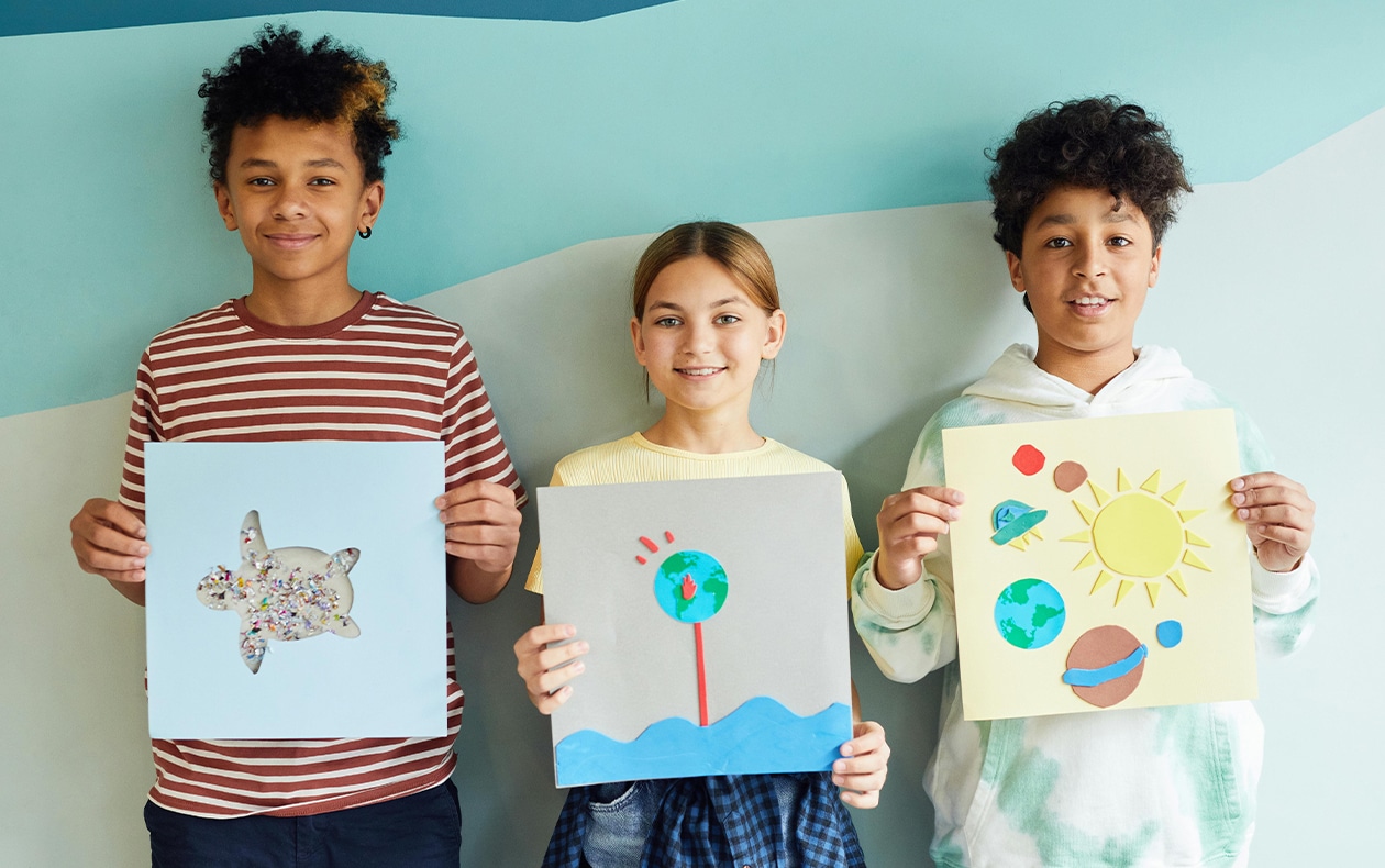 Five creative ways to display your child's art