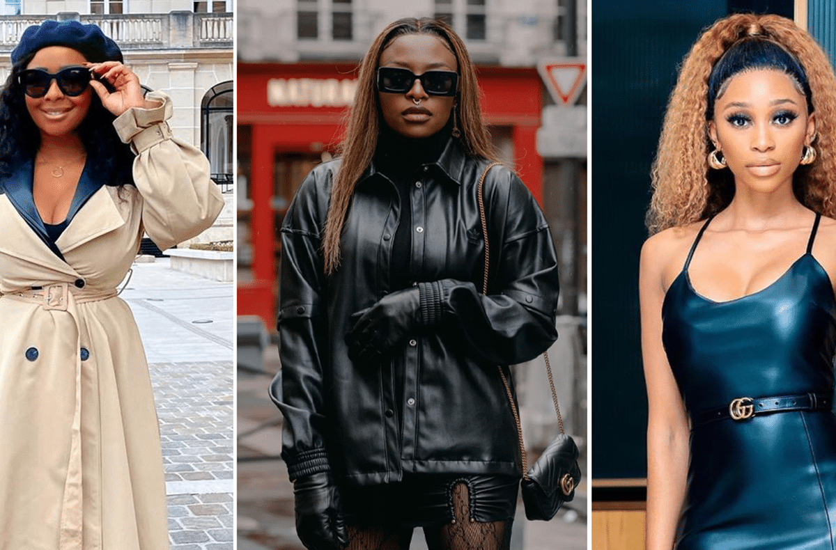 Celebs rocking the leather trend