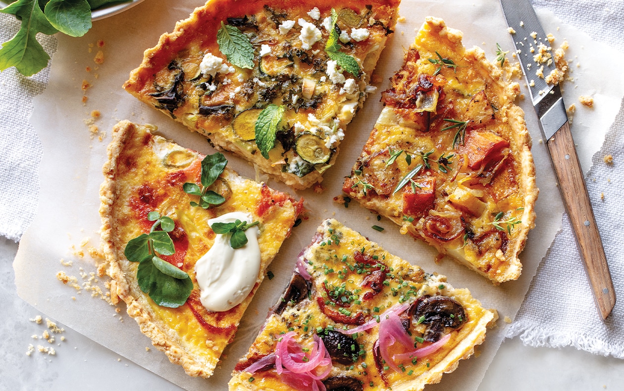 4 Quick and easy quiche recipes
