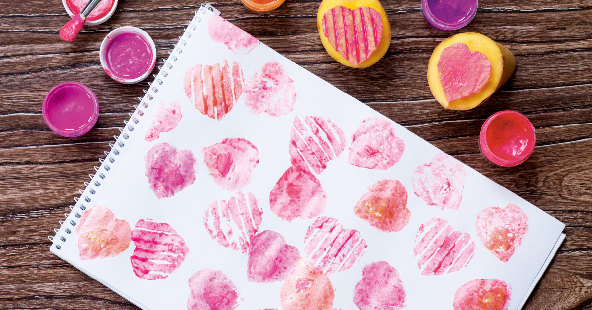 How to make potato stamps