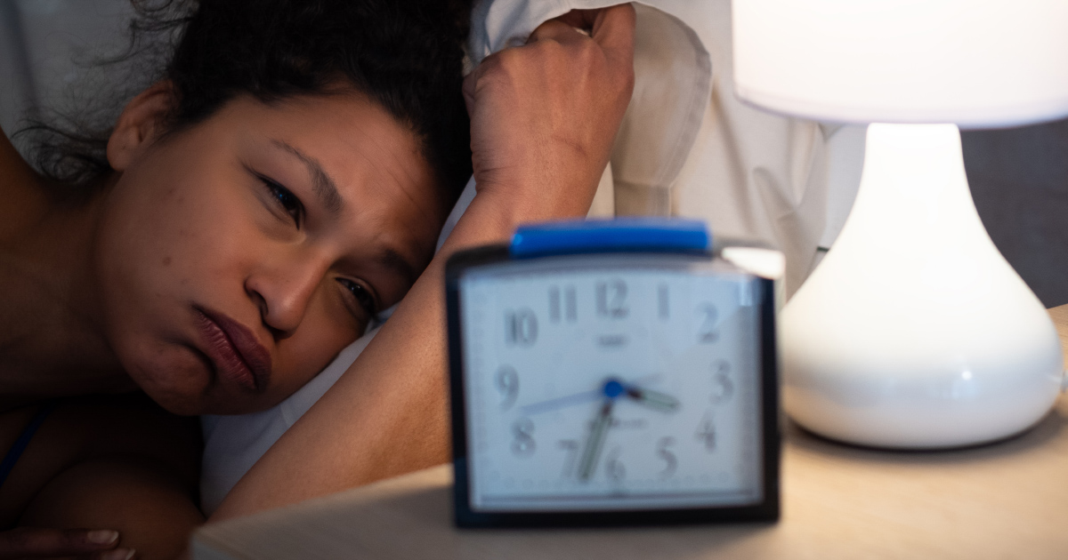 Don’t lose sleep over insomnia