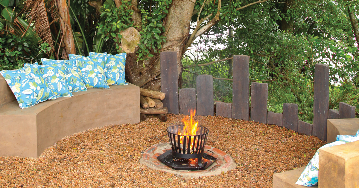 Make your own fire pit in 8 easy steps