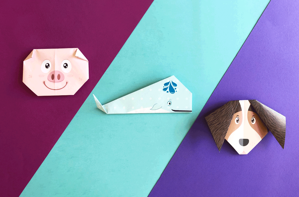 How to create an origami dog