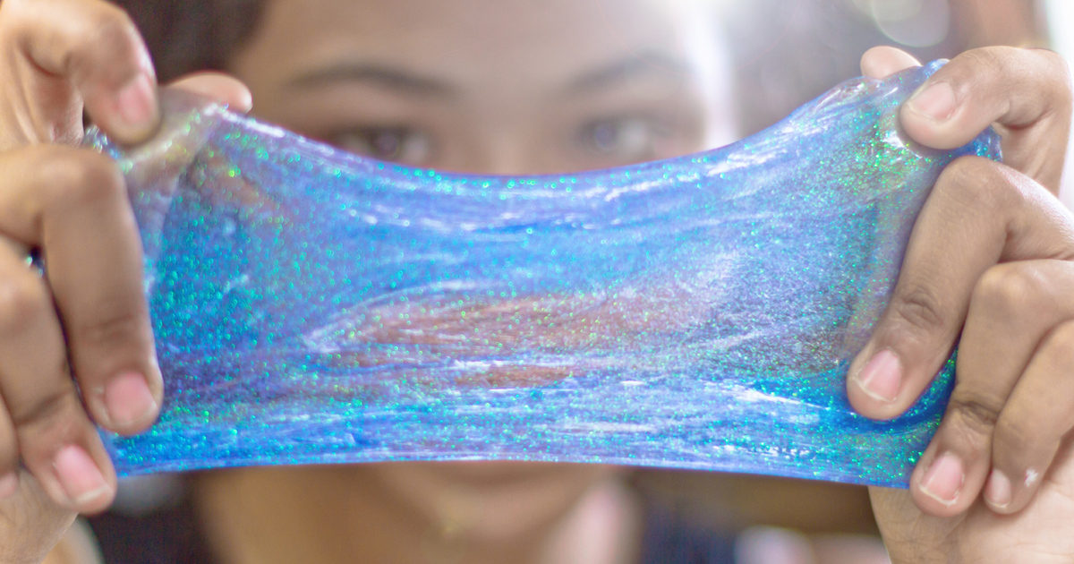 How to make glitter slime