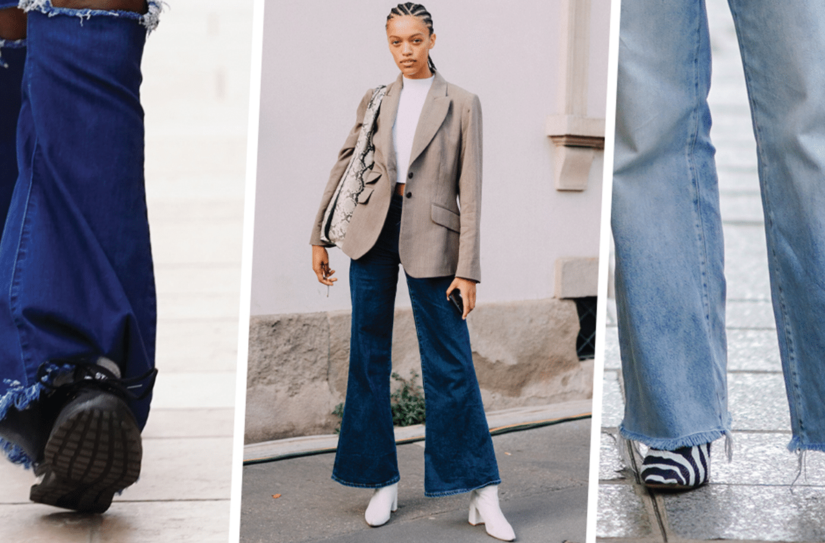 5 ways to style flare pants
