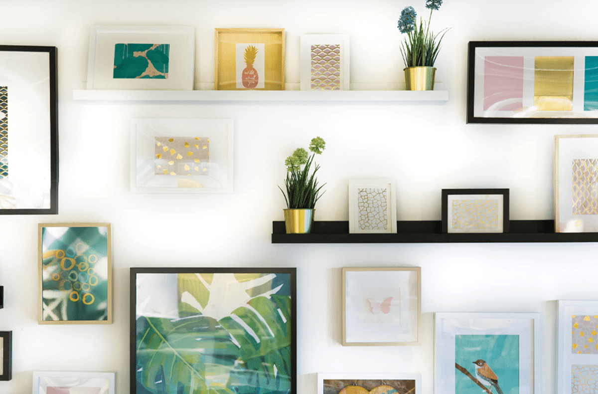 Budget-friendly ways to make blank walls beautiful