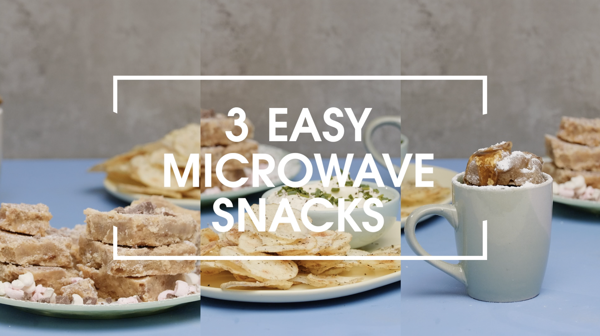 3 easy microwave snacks