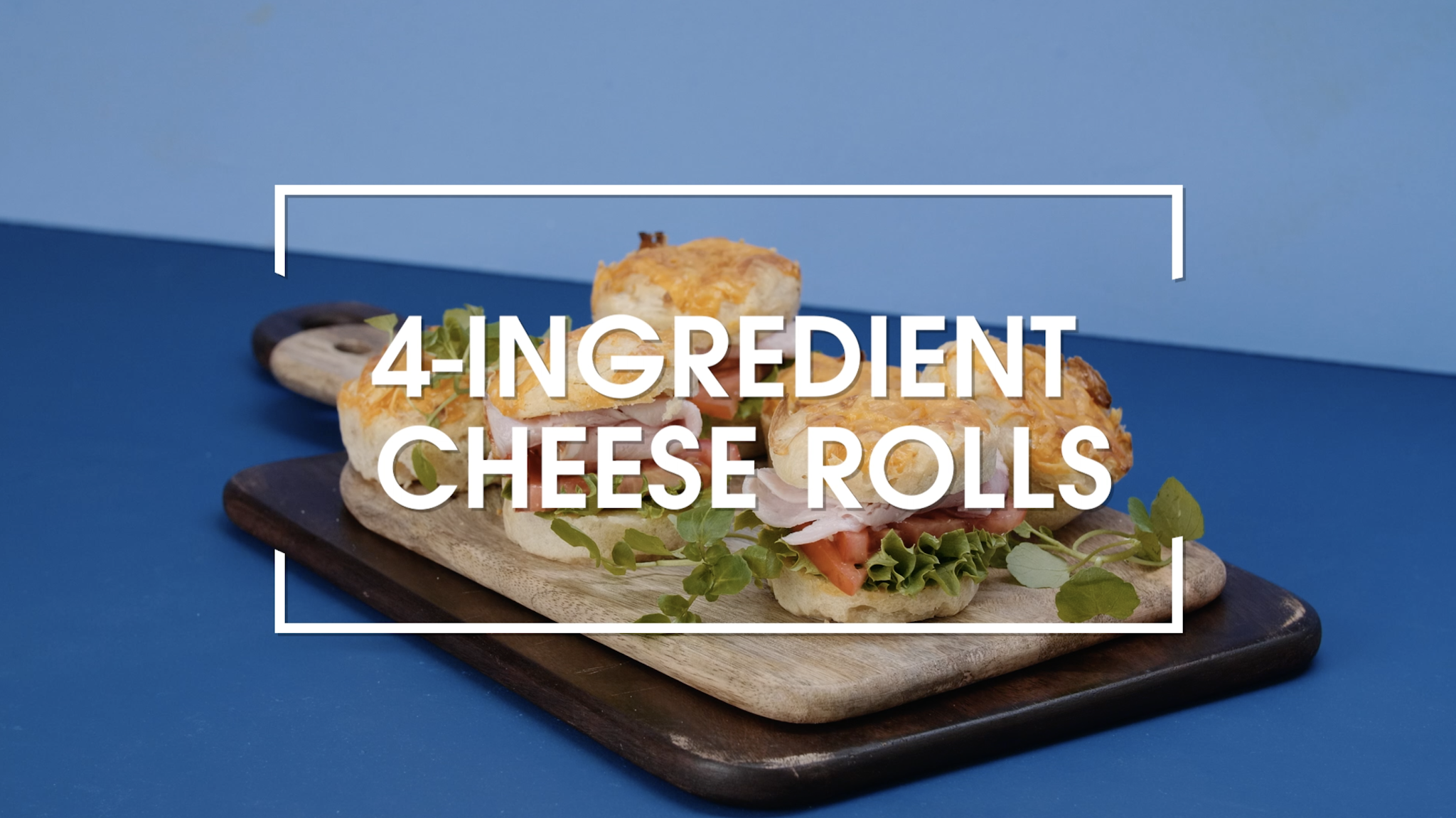 4-ingredient cheese rolls