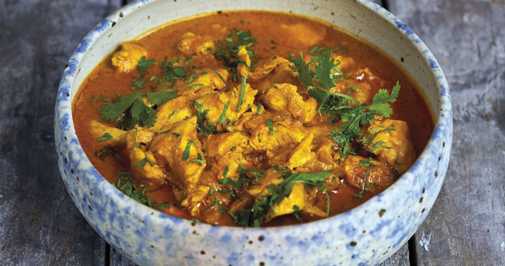 Yellow chicken curry recipe
