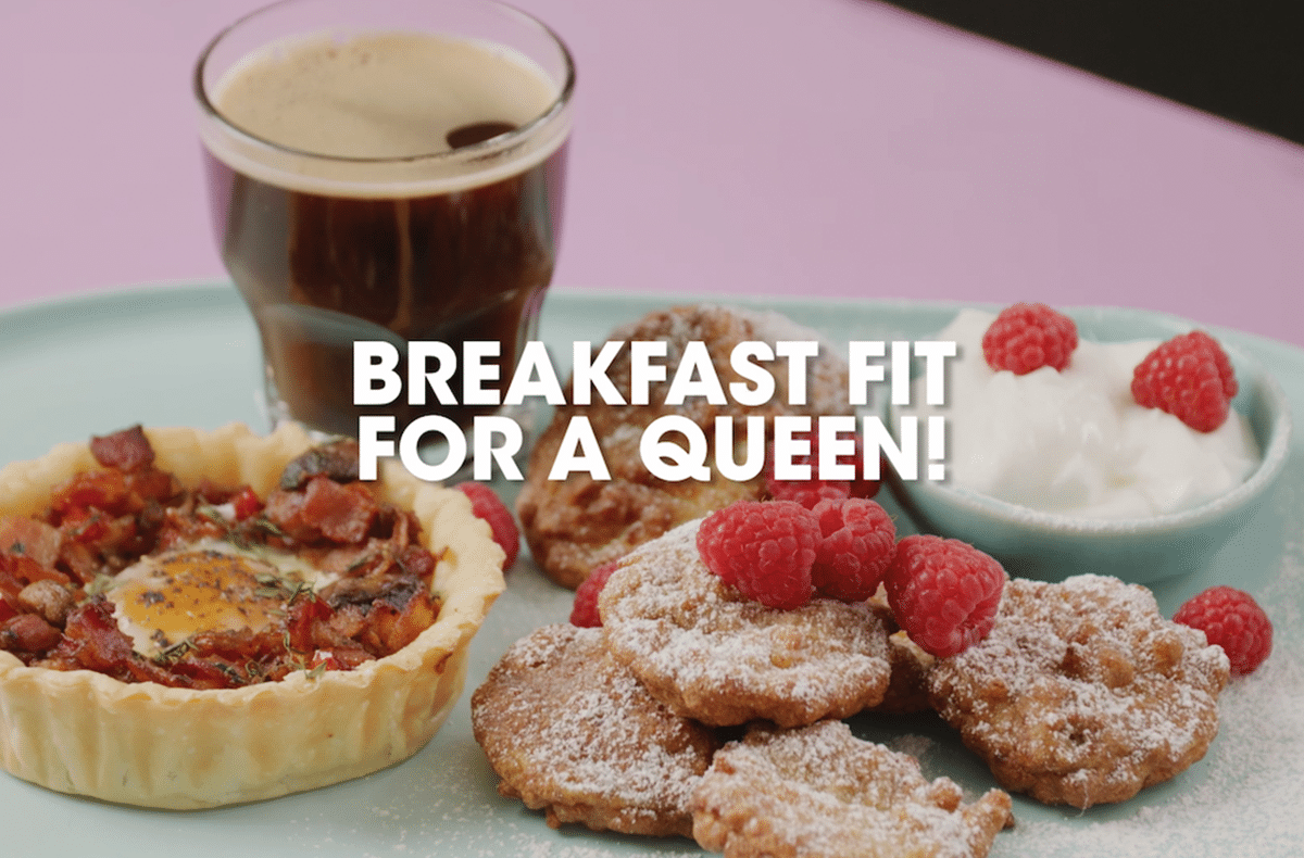 A mother’s day breakfast fit for a queen