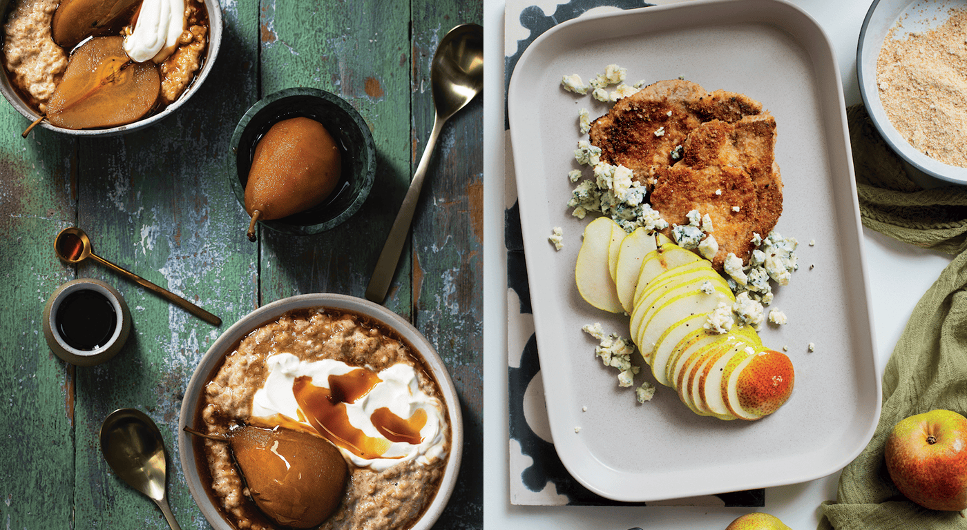 2 ways to cook with pears in autumn